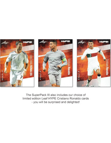 Paquete Superpack de Fútbol III - Leaf - 11 Tarjetas Mint+