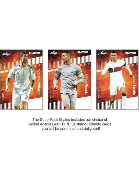 Paquete Superpack de Fútbol III - Leaf - 11 Tarjetas Mint+