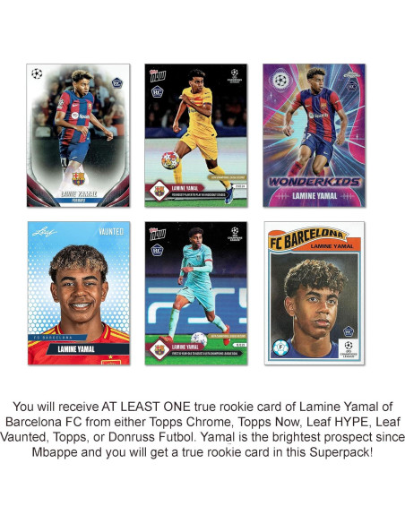 Paquete Superpack de Fútbol III - Leaf - 11 Tarjetas Mint+