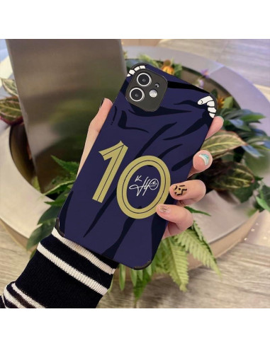 Funda de teléfono Slrioks Mbappe para iPhone 12, protección total