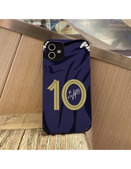 Funda de teléfono Slrioks Mbappe para iPhone 12, protección total