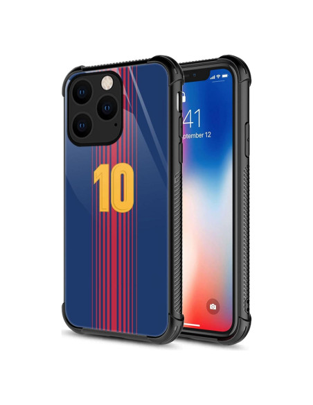 Funda CARLOCA para iPhone 15 Pro, diseño Jersey No.10, antiarañazos