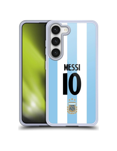 Funda de Gel Oficial AFA Lionel Messi para Samsung Galaxy S23 5G