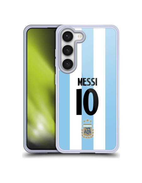 Funda de Gel Oficial AFA Lionel Messi para Samsung Galaxy S23 5G