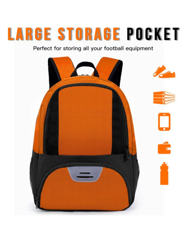 Mochila Deportiva Hsmihair para Fútbol y Baloncesto 27.5L