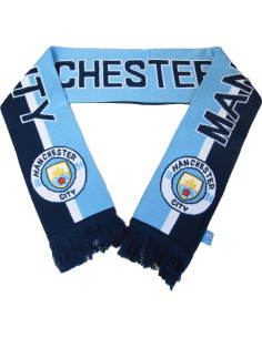 Bufanda Manchester City 100% Acrílico 19x147 cm Multicolor 2