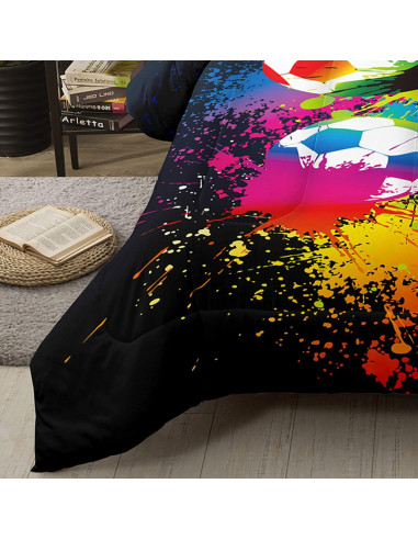 Conjunto de Ropa de Cama Bodhi Individual Fútbol 100% Microfibra