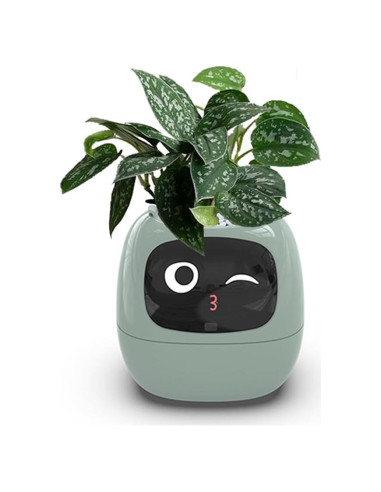 Maceta Inteligente TPHRAVAL Verde Ovalada con Sensores