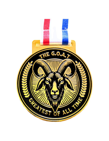 Medalla de Premio de Cabra We Da Goat - 6.99 cm de Lujo