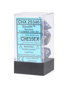 Juego de Dados Poliedricos Chessex 7 Piezas 16mm D&D