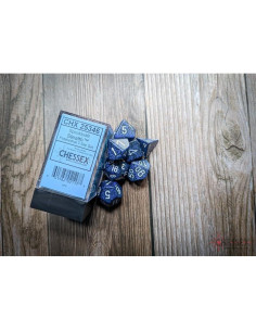 Juego de Dados Poliedricos Chessex 7 Piezas 16mm D&D 2