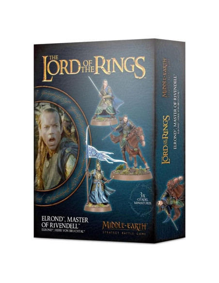 Juego de Batalla Estratégico El Señor de los Anillos Elrond Juego de Batalla Estratégico El Señor de los Anillos Elrond