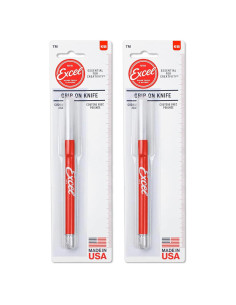 Juego de cuchillos de manualidades Excel Blades K18 - 2 paquetes