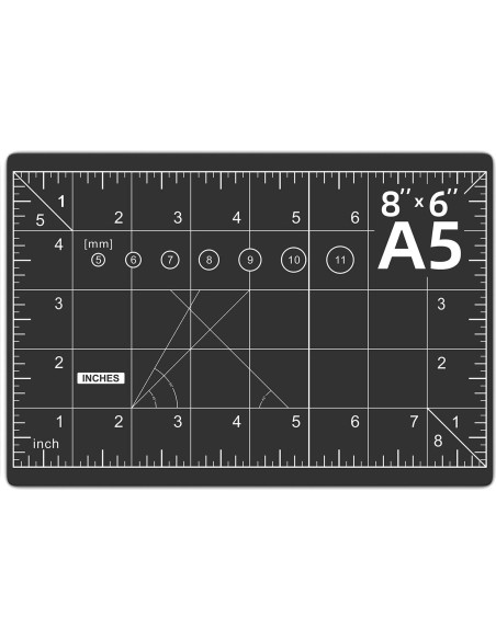 Cuchillo de Manualidades DIYSELF con 11 Cuchillas y Almohadilla A5
