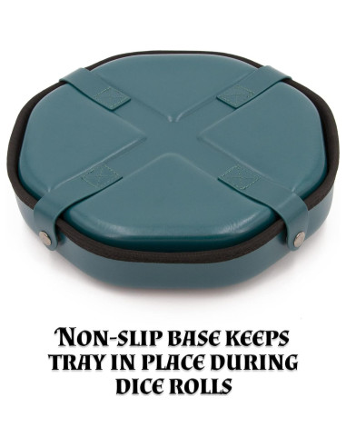 Bandeja de Dados y Estuche CASEMATIX Verde para 115 Dados RPG