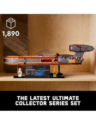 LEGO Star Wars Landspeeder Luke Skywalker 75341, 1890 Piezas