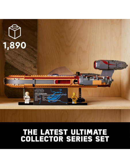 LEGO Star Wars Landspeeder Luke Skywalker 75341, 1890 Piezas LEGO Star Wars Landspeeder Luke Skywalker 75341, 1890 Piezas