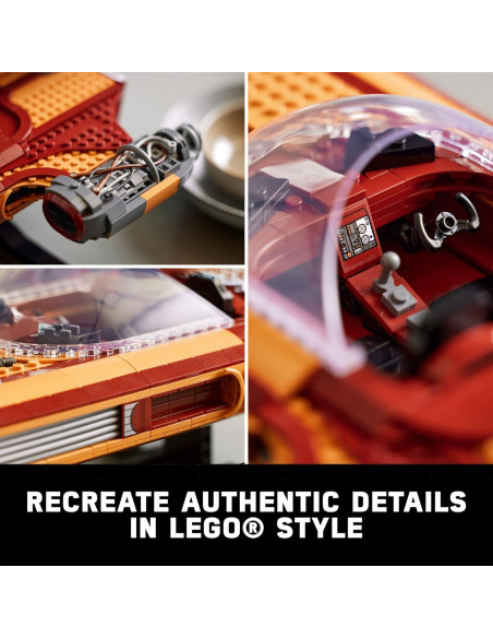 LEGO Star Wars Landspeeder Luke Skywalker 75341, 1890 Piezas LEGO Star Wars Landspeeder Luke Skywalker 75341, 1890 Piezas
