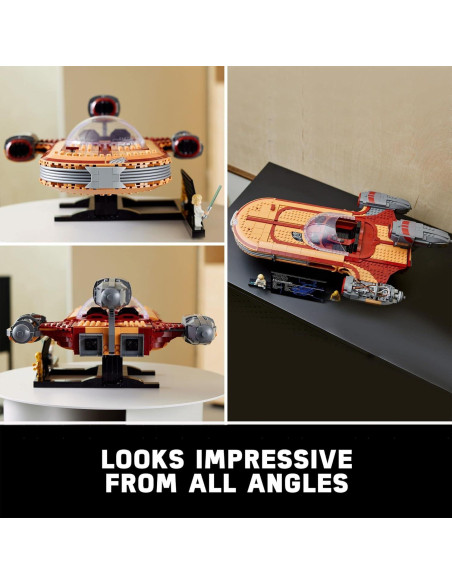 LEGO Star Wars Landspeeder Luke Skywalker 75341, 1890 Piezas LEGO Star Wars Landspeeder Luke Skywalker 75341, 1890 Piezas