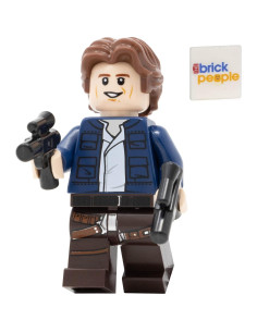 LEGO Star Wars Minifiguras Han Solo y Leia 5cm 2
