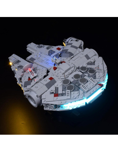 Kit de Iluminación LED LightGo para Halcón Milenario Lego 75375