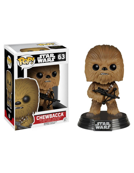 Figura Pop! Chewbacca Star Wars Episodio 7 Funko 9.5 cm