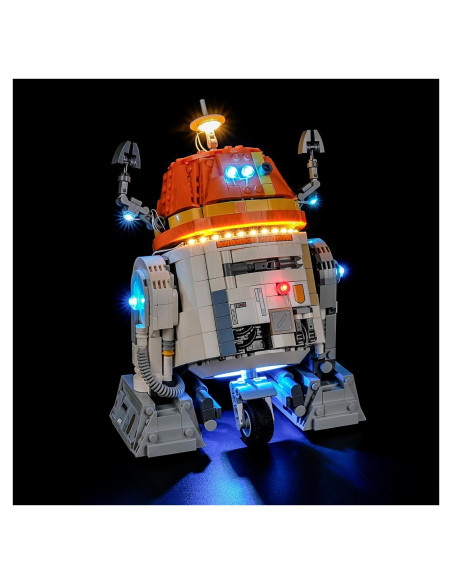 Kit de Luz LED YEABRICKS para Lego Chopper Star Wars