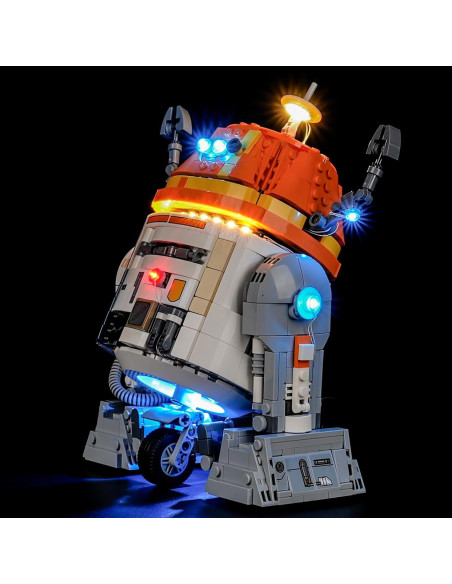Kit de Luz LED YEABRICKS para Lego Chopper Star Wars