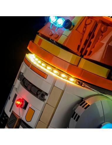 Kit de Luz LED YEABRICKS para Lego Chopper Star Wars