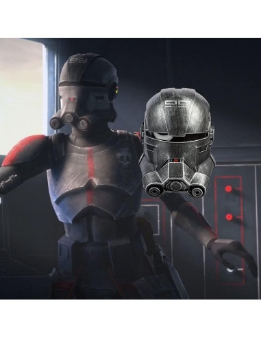 Casco Evere Echo Clon SW The Bad para Cosplay y Decoración