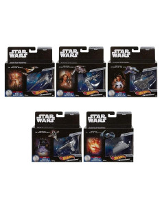 Hot Wheels Star Wars Conjunto Conmemorativo de Naves Estelares