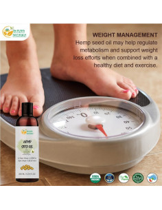 Aceite de Semilla de Cañamo 100% Puro Sai Expo Mart 200 ml 2