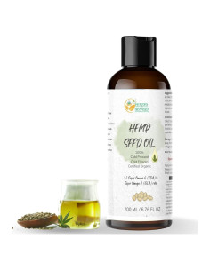 Aceite de Semilla de Cañamo 100% Puro Sai Expo Mart 200 ml