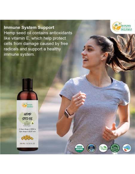 Aceite de Semilla de Cañamo 100% Puro Sai Expo Mart 200 ml Aceite de Semilla de Cañamo 100% Puro Sai Expo Mart 200 ml