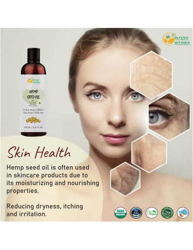 Aceite de Semilla de Cañamo 100% Puro Sai Expo Mart 200 ml