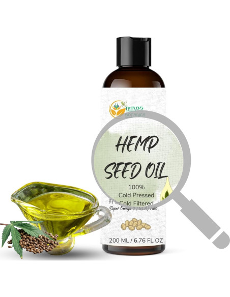 Aceite de Semilla de Cañamo 100% Puro Sai Expo Mart 200 ml Aceite de Semilla de Cañamo 100% Puro Sai Expo Mart 200 ml