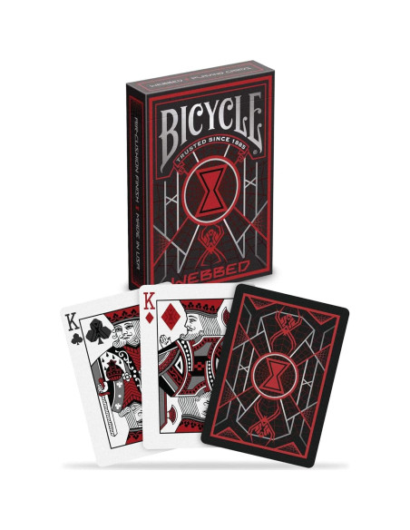 Barajas de Juego Bicycle Telaraña Edición Limitada 52 cartas