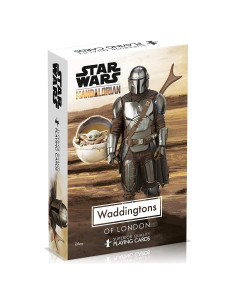 Baraja de Cartas Star Wars The Mandalorian Waddingtons 54 Piezas