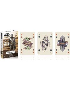 Baraja de Cartas Star Wars The Mandalorian Waddingtons 54 Piezas 2