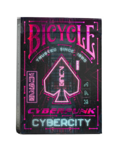 Paquete Coleccionista 6 Barajas Bicycle Cyberpunk 6.35cm 2