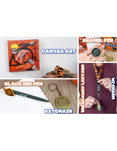 Caja de Coleccionistas Naruto Shippuden Just Funky - 5 Artículos