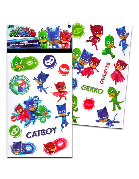 Conjunto de Libro para Colorear PJ Masks - 5 Piezas