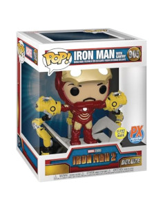 Figura Pop! Iron Man 2 Mark IV con Gantry Funko 15.24 cm