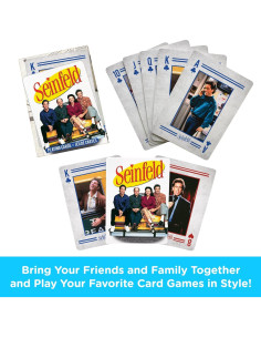Baraja de Cartas Seinfeld AQUARIUS - 54 Cartas Temáticas 2