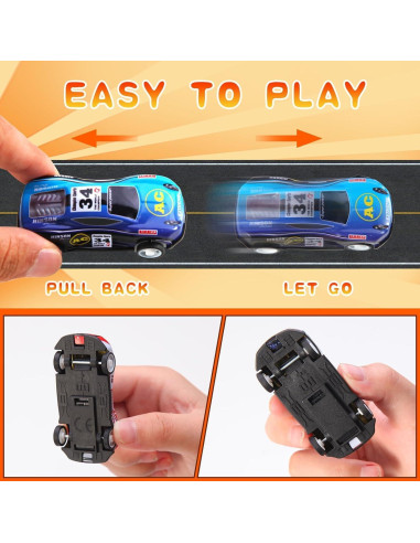 Paquete de 30 coches de retroceso iFunLong para niños