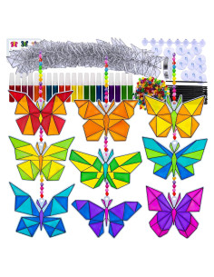 Kit de Pintura de Atrapasol de Mariposa Winlyn - 27 Piezas