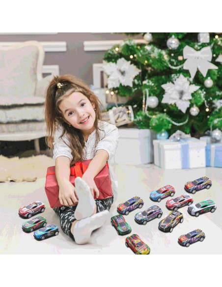 Paquete de 30 coches de retroceso iFunLong para niños