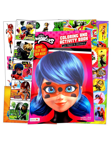 Paquete de Actividades Miraculous Ladybug - Stickers y Libro