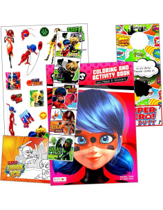 Paquete de Actividades Miraculous Ladybug - Stickers y Libro 2