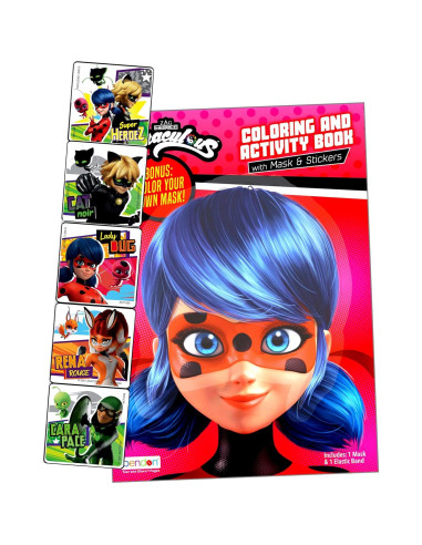 Paquete de Actividades Miraculous Ladybug - Stickers y Libro